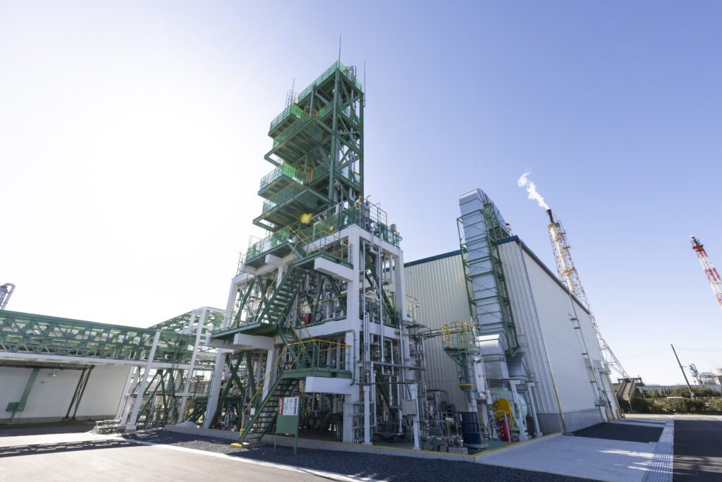 Toyo Styrene's chemical recycling facility in Japan.